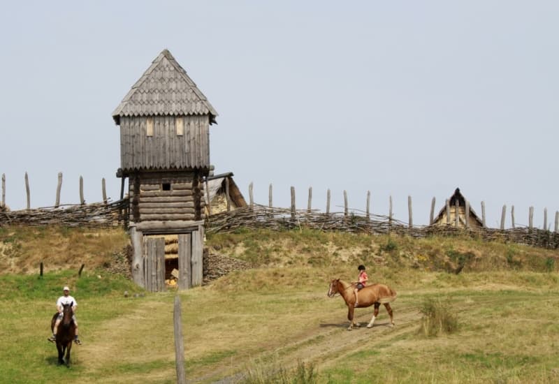 Středověký dvorec Curia Vítkov