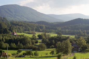 Chata Kunčice pod Ondřejnikem v zimě