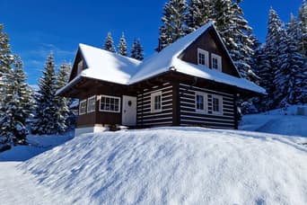 Chaty u Brata a Sestry im Winter