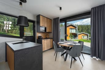 Malino Resort & Residences - Ski and Bike Chalets  v zimě