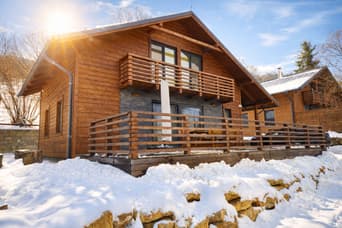 Chalet Fiona v zime