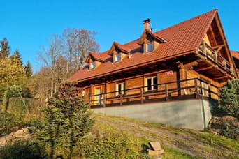 Blockhaus U medveďa im Sommer