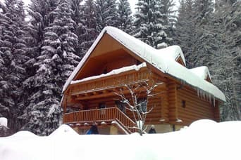 Faház Klepáčov télen