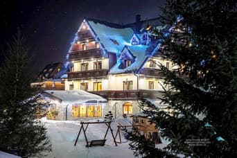 Panzió Viktória télen