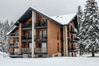 Apartment Lesanka in the winter