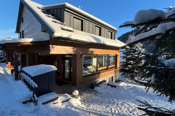 Chalet Dereše w zimie