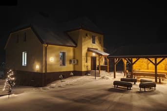 Vila Dalibor v zime