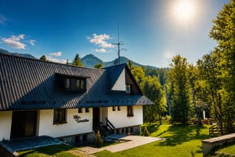 Vila Zornička im Sommer