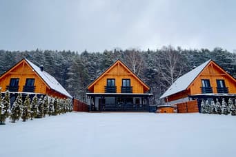 Cottages ForRest in the winter