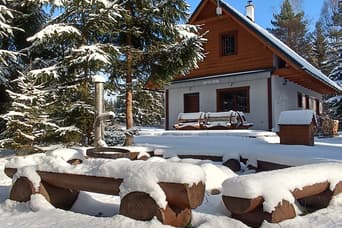 Ferienhaus u Boba im Winter