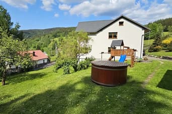Cottage Rochlitz in the summer