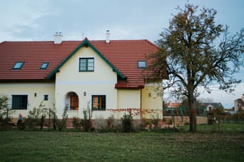 Accommodation Hájenka in the winter