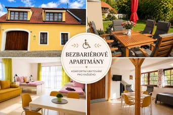 Penzion V Podzámčí - bezbariérové apartmány v létě
