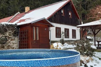 Samota Ústí in the winter