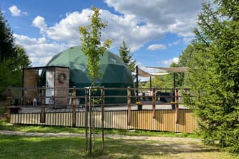 Glamping Oliva in the winter