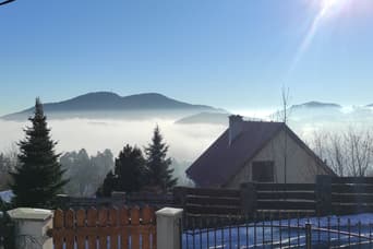 Ferienhaus Pod farárovou hôrkou im Winter