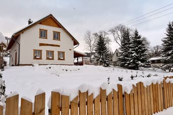 Cottage Tanvaldka in the winter