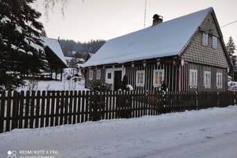 Chaloupka u Pekařů in the winter