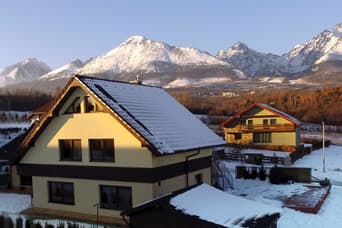 Apartmány Vista v zime