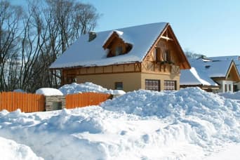 Skiapartman v zime