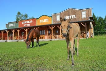 Bubla City Ranch im Winter