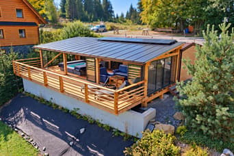 Ferienwohnung Kubínska im Sommer