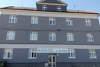 Hostel U Arény im Winter