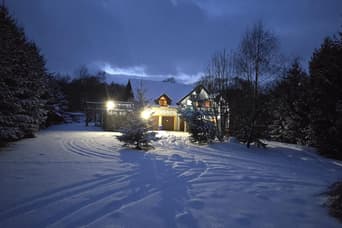 Ferienhaus Medellin im Winter
