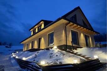 RAJIWA Chalet v zimě