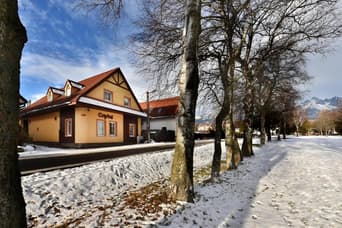 ​Pension Crystal im Winter