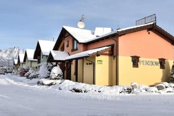 Vila Martina im Winter