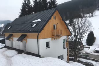 Apartmán Vicky s privátní vířivkou v zimě