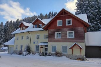 Apartmány Lékařský dům v zimě
