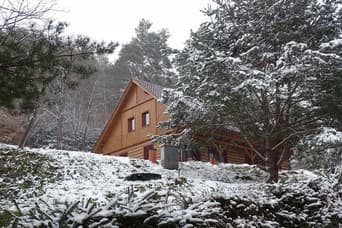 Roubenka Helenka v zimě