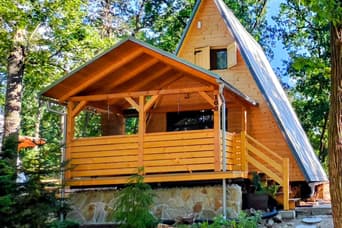 Ferienhaus Luna im Sommer