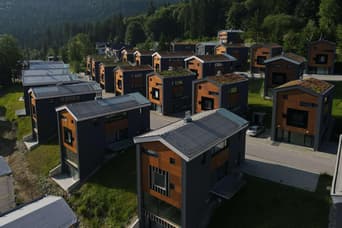 Apartmanica Hrabovo v lete