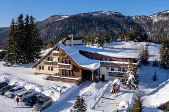 Villa Gloria v zime