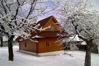 Drevenica Žihľava v zime