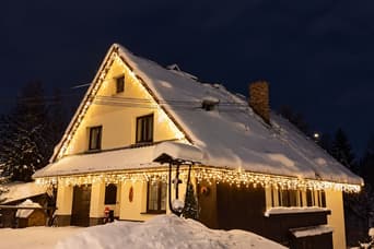 Privatunterkunft Vavrúš im Winter