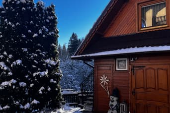 Štýlová chata Nikola a Apartmán Otília v zime