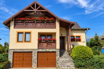 Apartmány pod Gerlachom v lete
