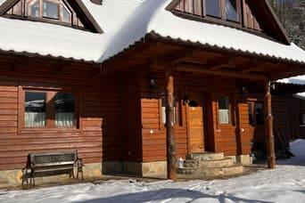 Hacienda Pod skalkou v zime