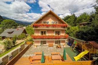 Apartmánový dom Skalka v zime