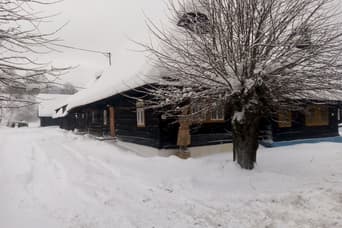 Chalet Zlatka in the winter