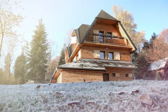 Ferienhaus Sokol im Winter