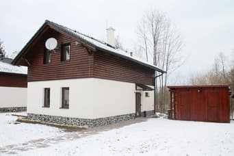 Domek Jasná w zimie