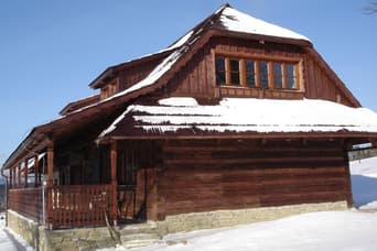 Faház Rabčice télen