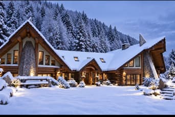 Montana Residence w zimie