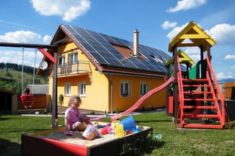 Domek Luka w zimie