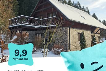 Chalupa pri starej hájovni Racibor I v zime